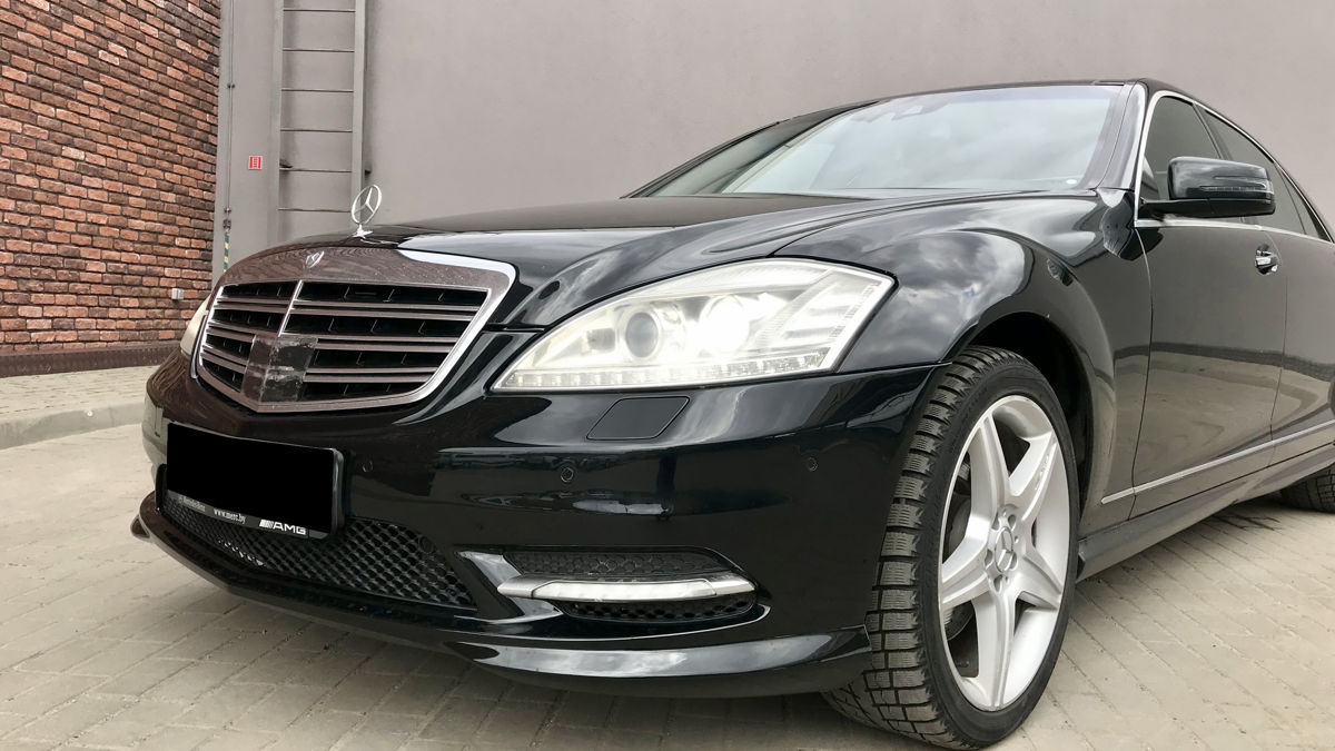Mercedes W221 restyling 2010 г