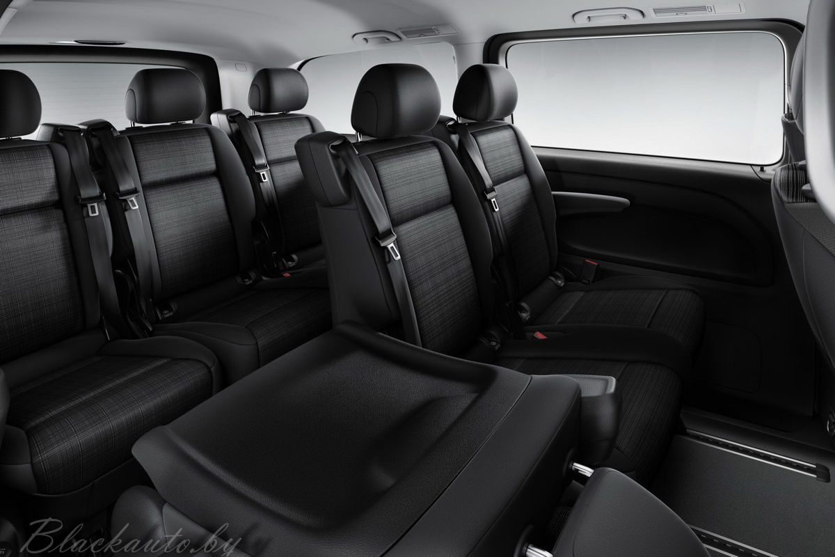 Mercedes VITO 2015 Black Long 8+1
